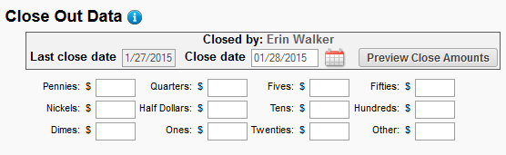 cash register closeout template