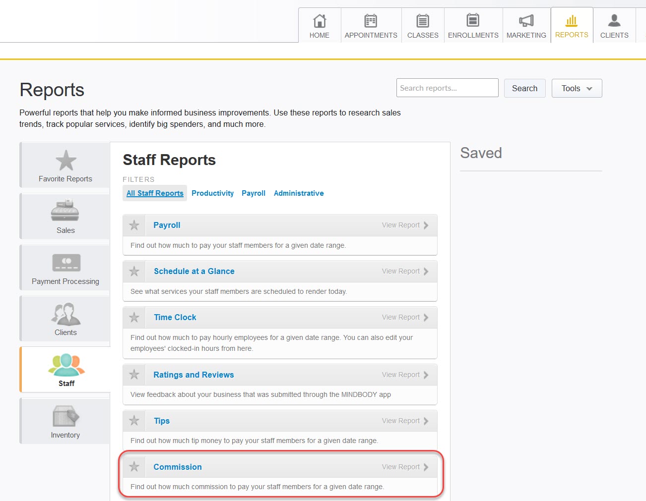 Commission report notes image