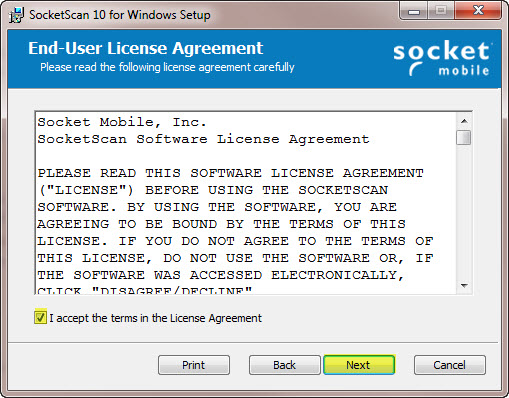 Socket Mobile Driver Socket Mobile Driver